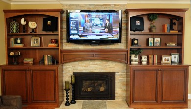 cherry-bookcases-and-fireplace-mantel